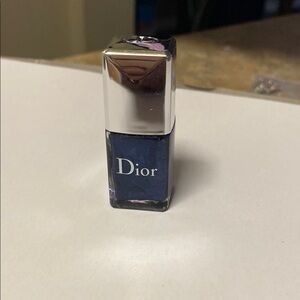 Dior Blue Nail Polish